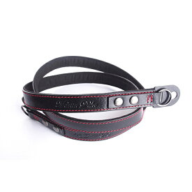 Martin Duke カメラネックストラップ SVEN Ring Leather Neck Strap Black DN03BK