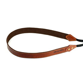 Martin Duke カメラネックストラップ SVEN Bon Bon Leather Neck Strap (N) Red Brown DN02RB