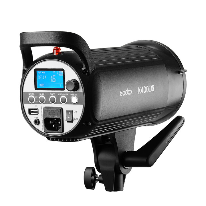 楽天市場】GODOX K400II-V□400W ストロボ◇モノブロックストロボ 0.1 