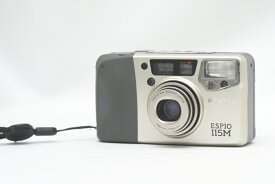 【中古】PENTAX ESPIO ペンタックス エスピオ 115M フィルムカメラ ズーム35ミリ-115ミリ 中望遠付き 少し使用感あるが全体的にきれい レンズ・ファインダー内きれい 発表会などに適したカメラ