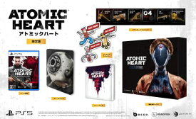 ★勝ったら倍★7日限定★ Atomic Heart(アトミックハート)リミテッドエディション -PS5 【特典】スチールブック、アートブック、ステッカーセット、DLCコード