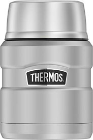 Thermos サーモス ステンレスキング・シルバー・フードジャー(0.45L) 保温性抜群 (シルバー)　並行輸入品