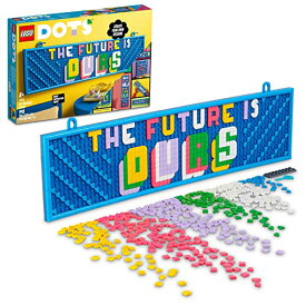 ★勝ったら倍+0のつく日★30日限定★ レゴ(LEGO) ドッツ メッセージボード ＜デラックス＞ 41952 おもちゃ ブロック プレゼント 宝石 クラフト 男の子 女の子 8歳以上