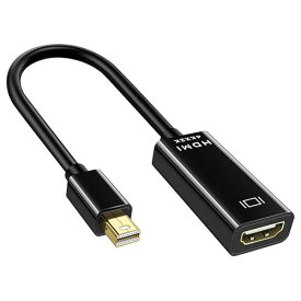 ★勝ったら倍★7日限定★ ALLVD Mini DisplayPort to HDMI 変換アダプタ【4K@60Hz/20cm】Thunderbolt to HDMI Apple Mac, MacBook Air/Pro, iMac, Surface Pro