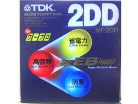 ★ポイント10倍★5日限定★ TDK ワープロ用 3.5インチ 2DD フロッピーディスク 1枚 アンフォーマット MF2DD プラスチックケース入 スーパーEB ファインコート