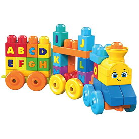 ＼勝ったら倍+ご愛顧感謝デー★18日限定／ メガブロック(MEGA BLOKS) 1才からのメガブロック ABC ミュージカルトレイン 【1歳~】【50ピース】 FWK22 送料無料 沖縄・離島除く