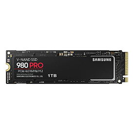 ★ポイント10倍★10日限定★ SAMSUNG 980 PRO MZ-V8P1T0B/IT PCIe Gen 4.0 x4、NVMe1.3対応 980 PRO M.2 SSD 1TB