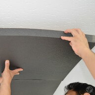 吸音材 吸音ボード 防音材 防音シート カームフレックス F-4LF 50cm×50cm 2-4cm厚 表面皮膜付 裏面粘着…