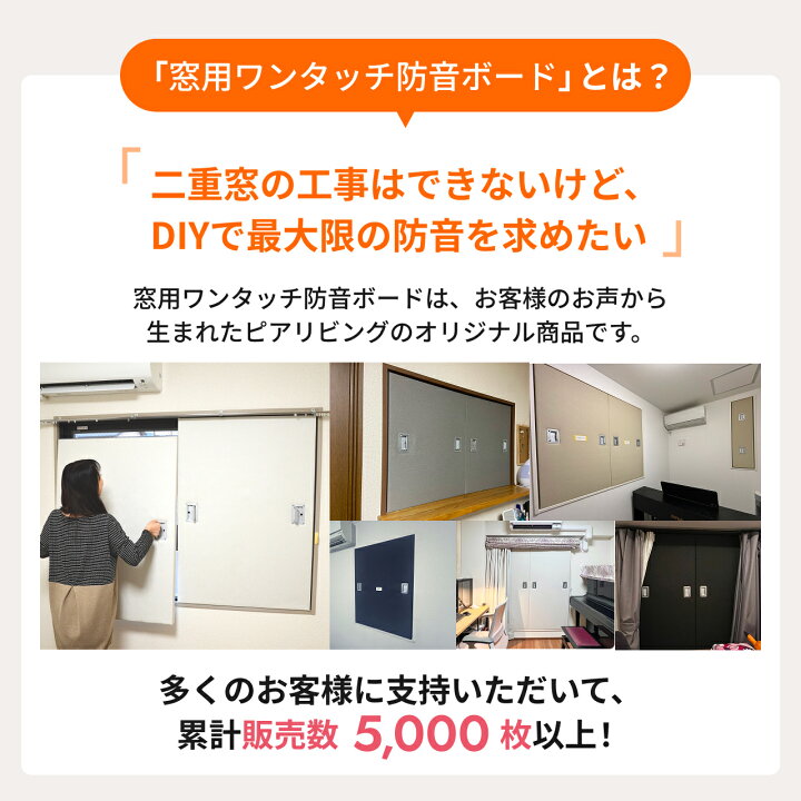 楽天市場】防音ボード 防音パネル 窓用ワンタッチ防音ボード 幅300 