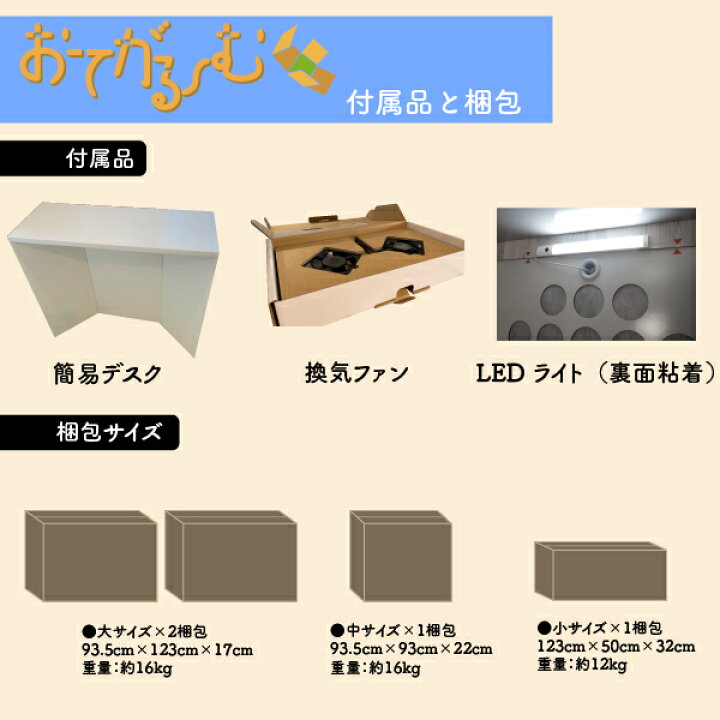 楽天市場】防音室 簡易 防音ルーム 組立式 防音個室 三層構造 おてが 