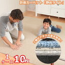 防音カーペット 防音マット 静床ライト 全11色1ケース(10枚) 50cm×50cm (あす楽対応)下の階への防音対策に 足音やピアノの打鍵音対策に効果的! ...