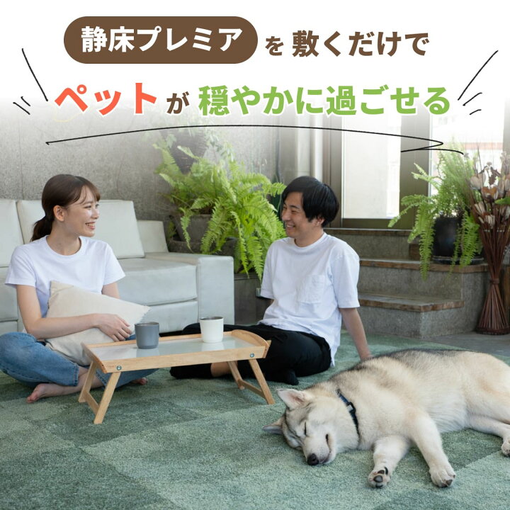 楽天市場】防音カーペット 防音マット 静床プレミア 50×50 cm 日本製 