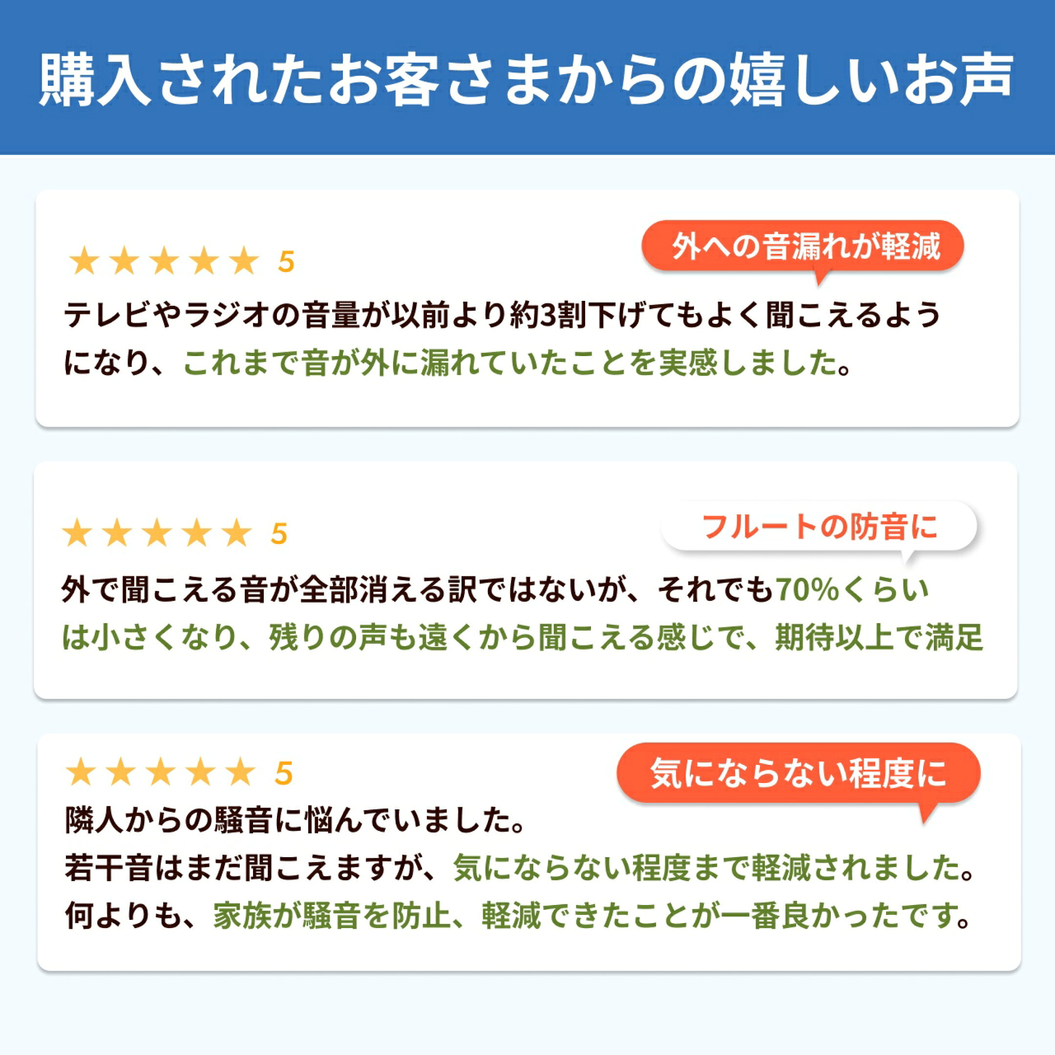 トルモアを実際に使用した方から満足の声がたくさん届いています