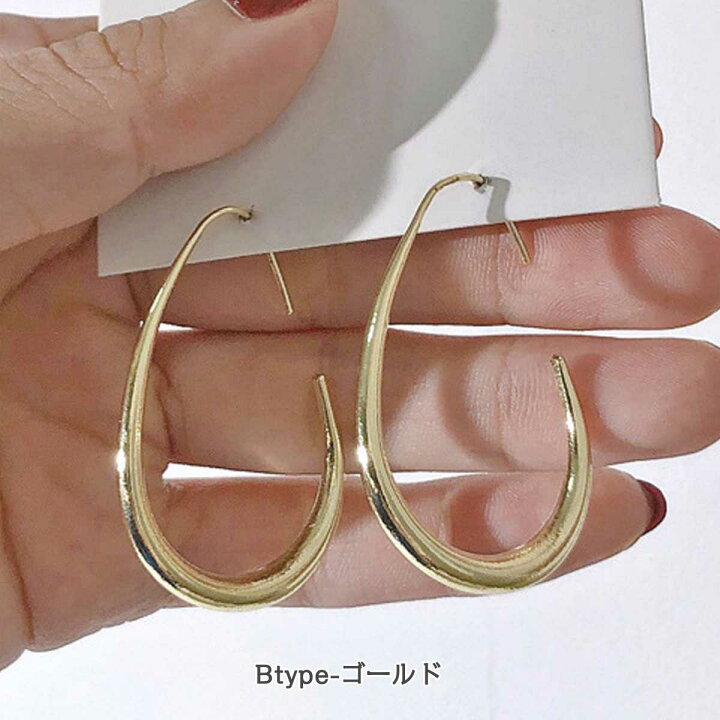 楽天市場】ピアス シンプル キャッチ シリコン フックピアス フープ 