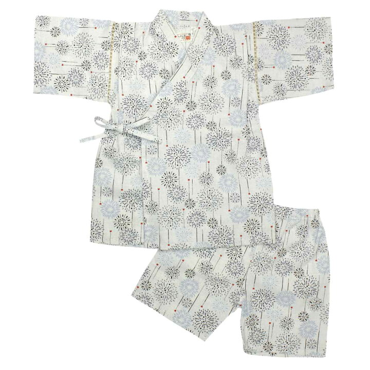 楽天市場 甚平 キッズ 男の子 綿100 おしゃれ 可愛い 上下セット 日本製生地 祭り 花火 暑さ対策 ボーイズ 男児 浴衣 ピアニッシモ