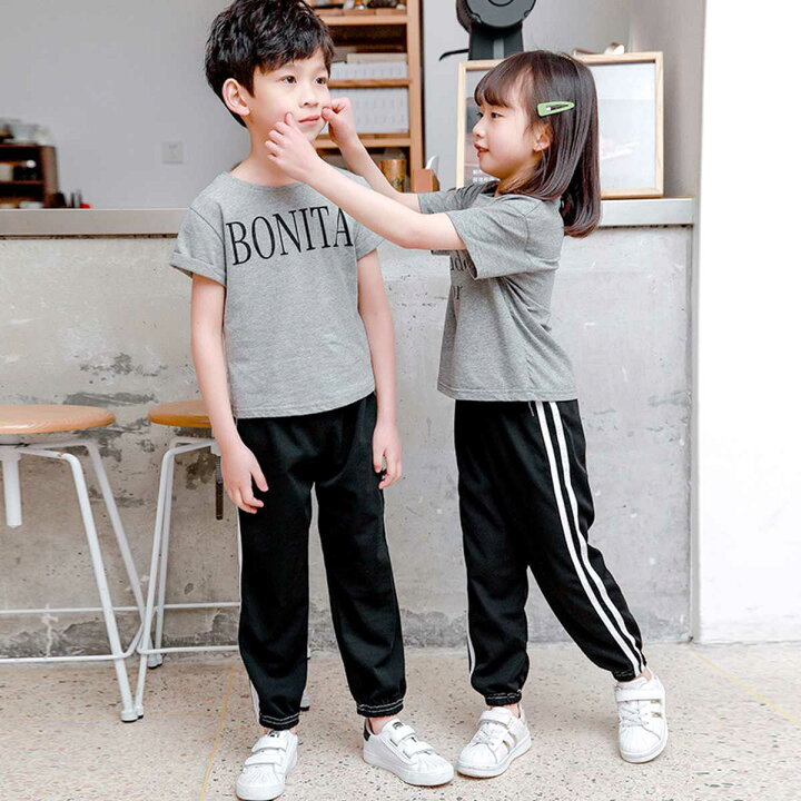 楽天市場】ロングパンツ キッズ 男の子 女の子 子供服 ボトムス ライン 