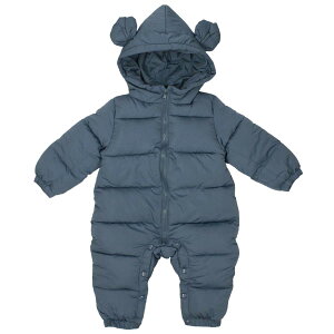 ベビー ジャンプスーツ 雪遊び 90 80 キッズ アウター 女の子 男の子 中綿 スノーウエア スノウェア スノーコンビ