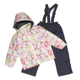 スキーウェア キッズ 超撥水 耐水圧 1000mm 2000mm 女の子 ガールズ ジュニア スキーウエア 上下セット