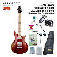 【即納可能／最短翌日発送】ESP×バンドリ! コラボ POTBELLY FM Rana コラボギター エレキギター BanG Dr…