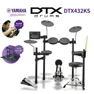 【YAMAHA純正ヘッドホン全員プレゼント中】【面倒な組立承ります】YAMAHA ヤマハ 電子ドラム DTX432KS ド…