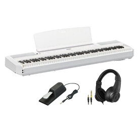 【あす楽対応】【13時までのご注文で即日発送】ヤマハ YAMAHA P-515WH 電子ピアノ ホワイト P-シリーズ X電子ピアノ用ヘッドホンセット 【木製鍵盤】