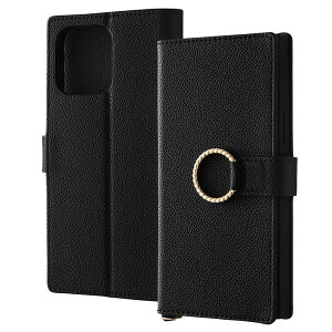 iPhone15 / 15 Pro / 15 Plus / 15 Pro Max �P�[�X �ϏՌ� �蒠�^���U�[�P�[�X KAKU Ring