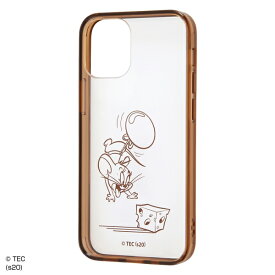 【取寄せ】 iPhone 12 mini ケース トムとジェリー ハイブリッドケース Charaful ジェリー アイフォン アイホン ケース docomo au softbank カバー アイフォン12 ミニ iphone12mini