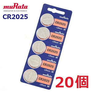  {^dr CR2025 5  × 4Zbg 20 dr muRata RC^ `Edr `E{^dr 3V L[XGg[ ߋ LEDCg \j[ ^ RCdr `Edr h 