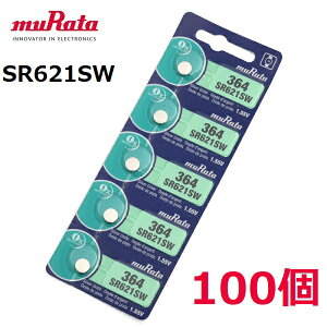  {^dr SR621SW 5  × 20Zbg 100 dr muRata 364 RC^ _dr 1.55V L[XGg[ ߋ rv \j[ ^ RCdr c쏊 h ~ i 