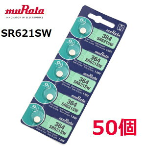  {^dr SR621SW 5  × 10Zbg 50 dr muRata 364 RC^ _dr 1.55V L[XGg[ ߋ rv \j[ ^ RCdr c쏊 h ~ i Ɠd