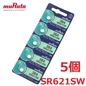  {^dr SR621SW 5  dr muRata 364 RC^ _dr 1.55V L[XGg[ ߋ rv \j[ ^ RCdr c쏊 h ~ i Ɠd ܂