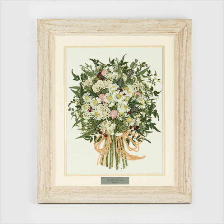 楽天市場 押し花ブーケ 立体ドライブーケ レカンフラワー 送料無料 押し花ブーケ ボタニカルコットンm 結婚式 ウェディング 披露宴 ウェルカムスペース ブライダル パーティー 二次会 ブーケ 押し花 Piary ピアリー 楽天市場店