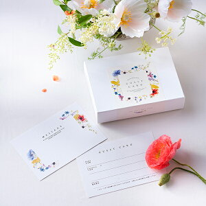 【ゲストカード】PIARYゲストカード【シェリフルール】(結婚式 ゲストブック 芳名帳 ウェディング 披露宴 ウェルカムスペース ブライダル パーティー 二次会 結婚式受付)