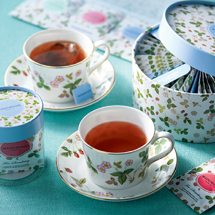 楽天市場】WEDGWOOD（ウェッジウッド） ワイルド ストロベリー ティー 