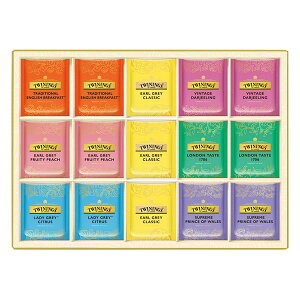 トワイニング ティーバッグギフトコレクションD(ギフト お祝い 内祝い プレゼント 結婚祝い 結婚内祝い 出産祝い 新築祝い 快気祝い 引越祝い お茶 コーヒー 紅茶 グルメ 食品 人気 話題 お