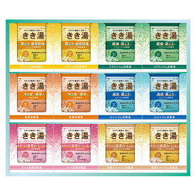 バスクリン きき湯オリジナルギフトセットD(お歳暮 冬ギフト お年賀 バスグッズ バスアイテム 入浴剤 ギフト プレゼント 贈り物 お祝い 内祝い 結婚祝い 結婚内祝い 出産内祝い 手土産 お返し お礼 快気祝い 退職祝い 引越祝い 詰め合わせ 詰合せ 挨拶)