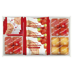 あまおう苺バウムクーヘン&プチフィナンシェ ギフトボックスC(ギフト お祝い 内祝い プレゼント 結婚祝い 結婚内祝い 出産祝い 新築祝い 快気祝い 引越祝い 洋菓子 スイーツ グルメ 食品