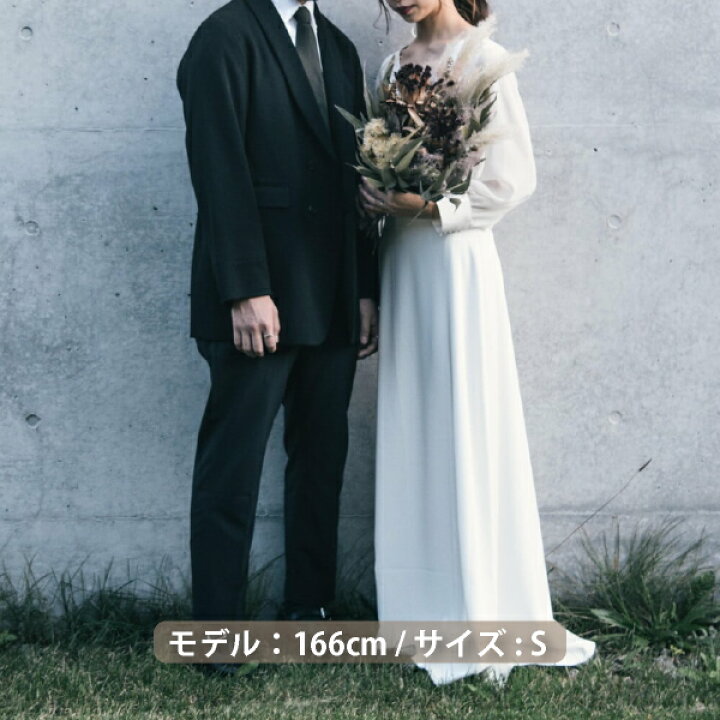 楽天市場 送料無料 シースルースリーブドレスウェディングドレス シースルー スリーブドレス ウェディング 結婚式 リゾートウエディング 花嫁ドレス ロングドレス 二次会 Piary ピアリー 楽天市場店