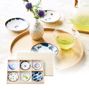 美ら 六趣揃(木箱入)陶器 食器 テーブルウェア キッチン おしゃれ お洒落 オシャレ お祝い 御祝 内祝い 内祝 ギフト プレゼント 記念品 結婚 出産 結婚 誕生日