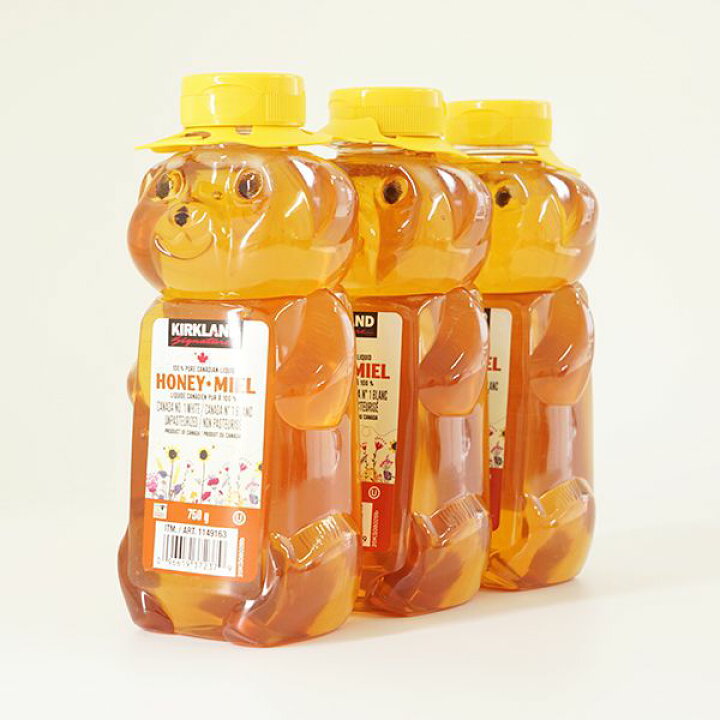楽天市場 カークランドシグネチャー はちみつ ベアージャグ 750g X 3本 Costco コストコ Kirkland Signature ベアージャグ ハチミツ 100 純ハチミツ カナダ産 はちみつ 蜂蜜 かわいい くま 熊 クマ ベアー 大容量 調味料 輸入 食料品 Piary ピアリー 楽天市場店