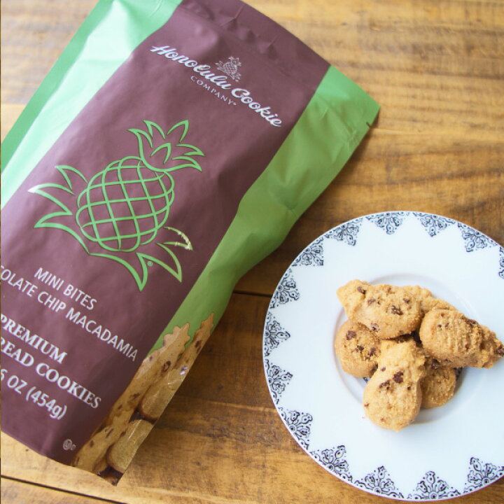 市場 送料無料 2袋 ホノルルクッキー ホノルルクッキーカンパニー 454g Cookie Honolulu Company チョコチップマカダミア クッキー