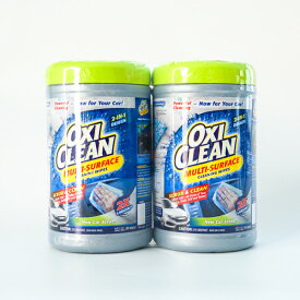 オキシクリーン多目的ウェットシートOxiClean Multi-Surface 車内用クリーナー 30枚入り 2本パック コストコ 車 ラージサイズ 大判 お得 Costco