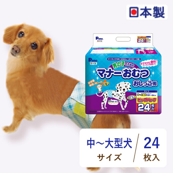 売れ筋 ペット用オムツ 男の子のためのマナーおむつ 中型犬用13枚 12 156枚 Pmo 703 12 ペット用紙オムツ ペット用おむつ マナーパッド 犬 おむつ 第一衛材 ピーワン P One Fucoa Cl
