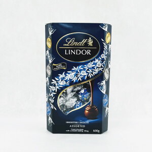 【最短翌日出荷】リンツ リンドール チョコ ダークアソート 600g(costco コストコ 洋菓子 お菓子 チョコ スイーツ Lindt LINDOR ブルー 外箱あり ギフト 贈り物 プレゼント お土産 手土産 個包装 小