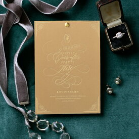 楽天市場 招待状 ゴージャスの通販