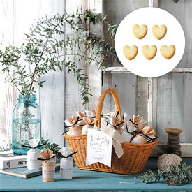 プチギフト/ウェルカムボード【送料無料】ナチュラルボニー（ハートクッキー）40個セット(プチギフト 退職 お菓子 お礼 お返し 歓送迎会 異動 転職 産休 結婚式 二次会 ウェディング 披露宴 P★パーティ ノベルティ 景品 粗品 大量 個包装 ありがとう★退職)