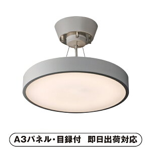 【送料無料】ディクラッセ LED ジョルノ シーリング/ペンダントランプ ウォームグレー【パネル・目録付】(景品 二次会 披露宴 結婚式 余興 忘年会 新年会 抽選会 社内イベント 運動会 ゴルフ