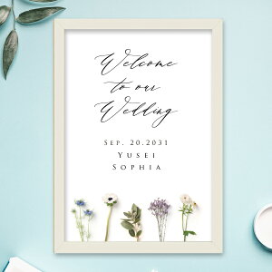 30日限定ポイント最大10倍★グラフィック ウェルカムボード(シャルムドフルール ロイヤル)結婚式 ギフト お祝い 披露宴 ウェディング ウェルカムスペース