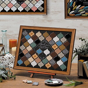 ウェルカムタイルボード(ランタン)【アンティーク】50名様対応(結婚式 披露宴 ウェルカムスペース ウェルカムボード ウェディング 演出 参加型 ゲスト参加 メッセージ入り タイル 寄せ書き