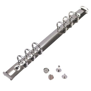 �S�[���h 20mm �o�C���_�[ 6�� ���x�b�g�^�C�v 5�{�Z�b�g �����O�a15mm ���� �o�C���_�[ ��t�p�r�X�t�� �����p�����O �J�� A5 5�� A7 M5�Ή� �m�[�g �~�j ���e�R �V�X�e���蒠 �V���o�[ �u����